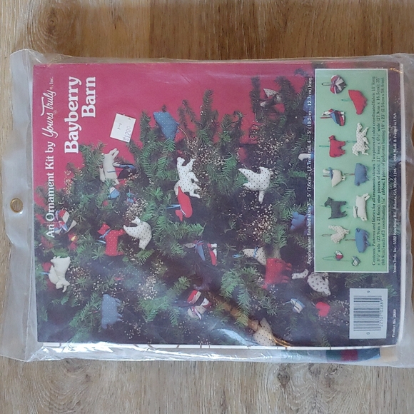 Lot of 2 Christmas Craft Kits Creative Circle Wreath 2330 Yours Truly Ornaments - Picture 5 of 8